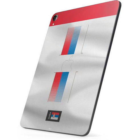 Serbia Soccer Flag Apple iPad Pro Skin